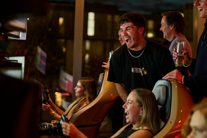 Sprint Social at F1 Arcade