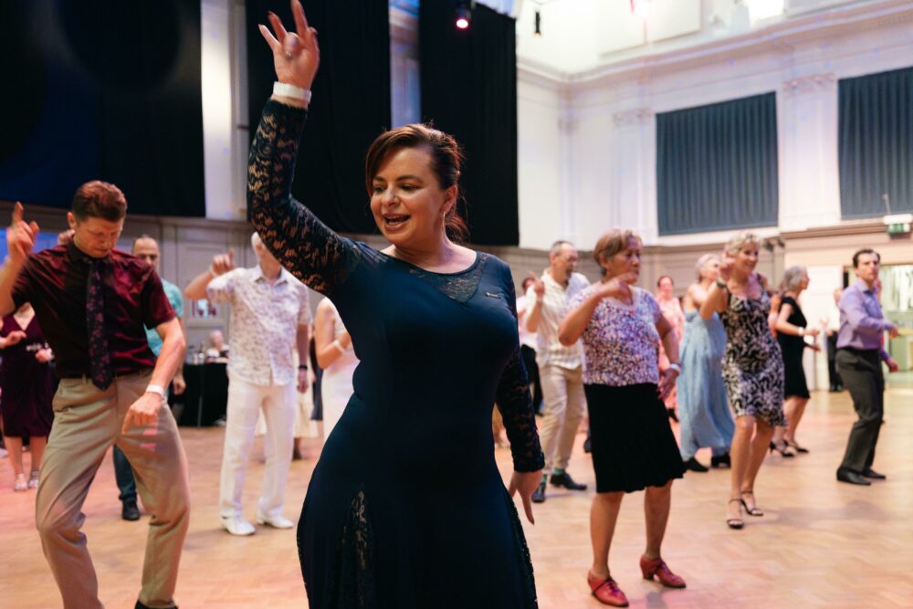 Walk in, dance out