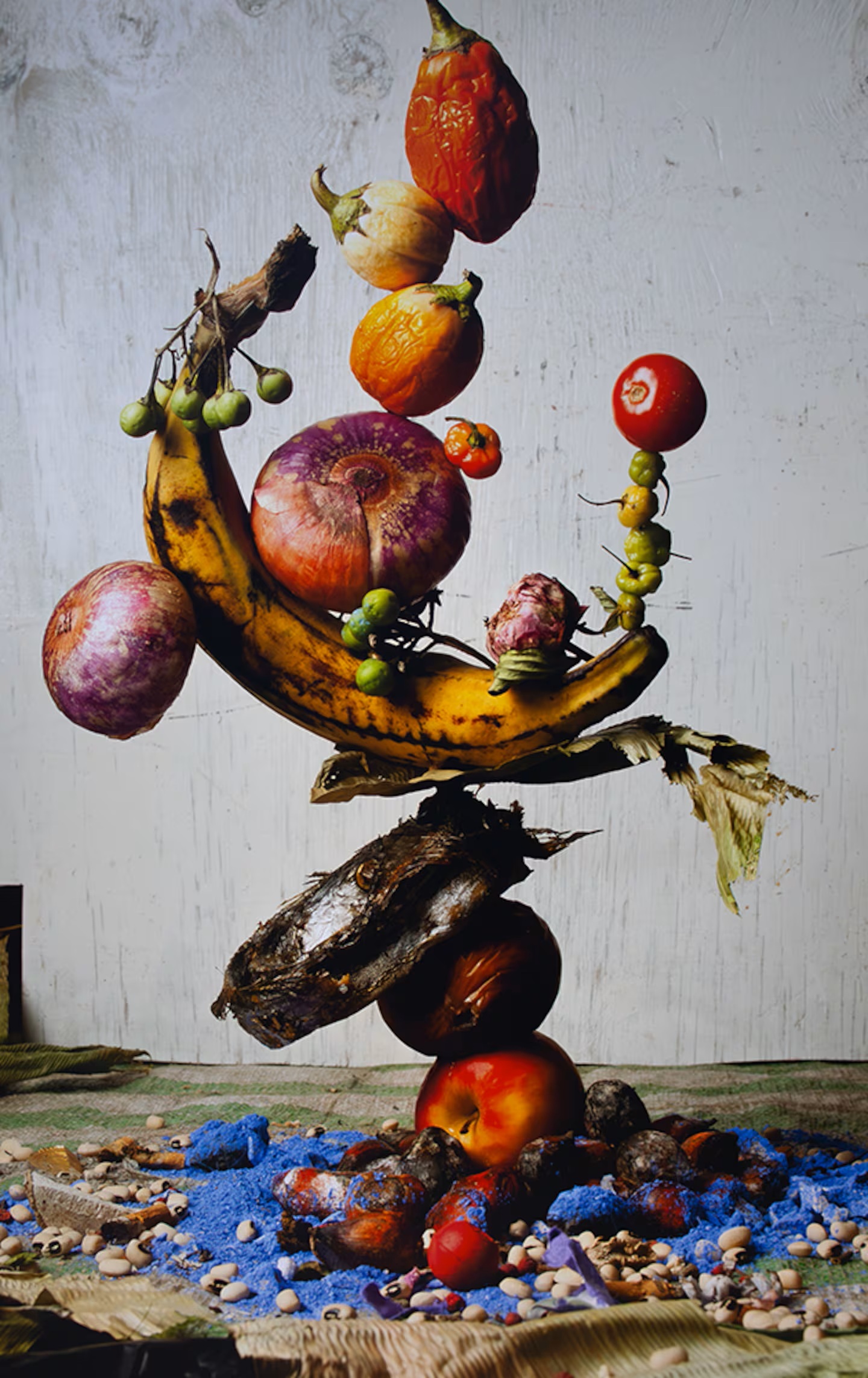 Green Stripes, Mango, Eja Kika, and Chili in the City by Lorenzo Vitturi