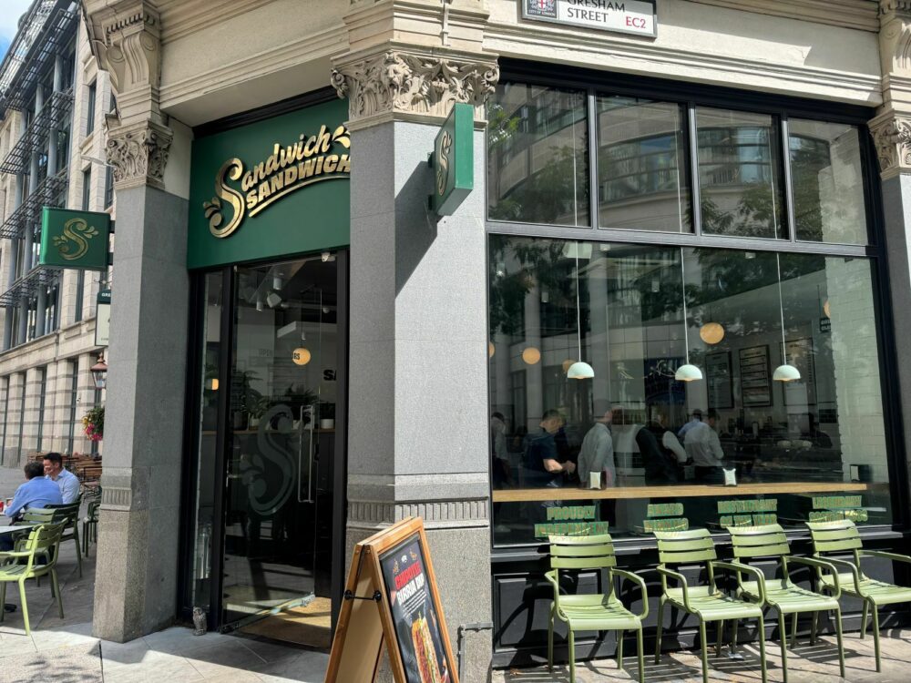 Sandwich spots in the City of London