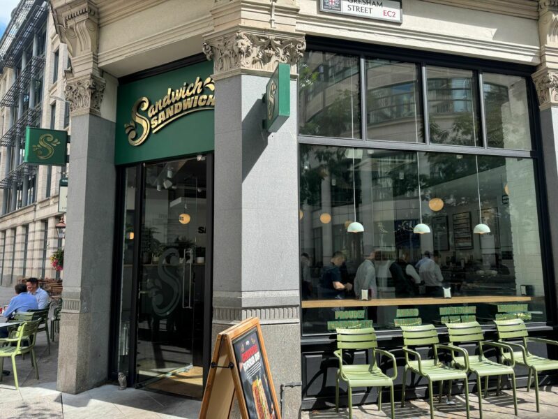 Sandwich spots in the City of London