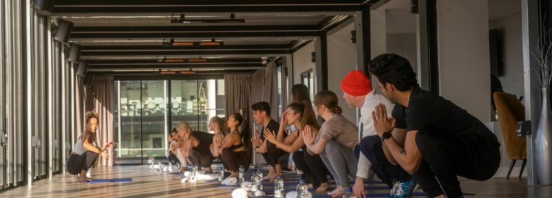Rooftop Yoga Class at The Skyline London