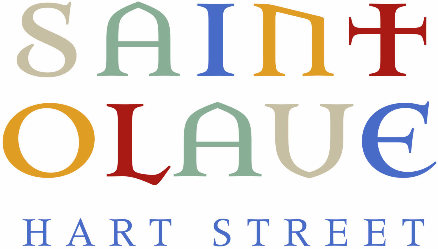 the logo for St Olave Hart Street
