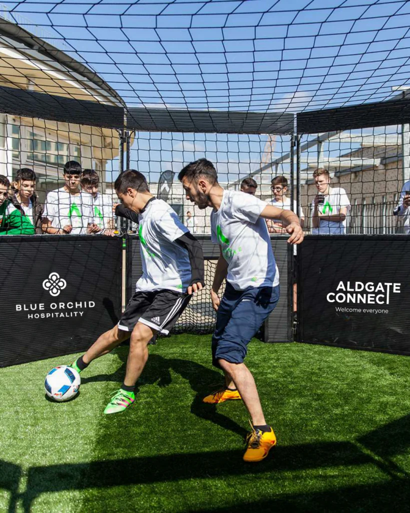 London Sports Festival’s Panna Football in the Crescent