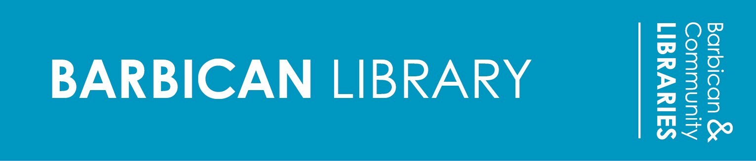 the logo for Barbican Library